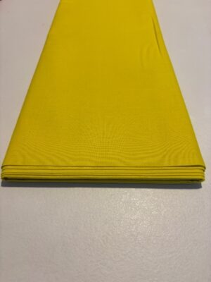 Sárga egyszínű pamut vászon 150 cm