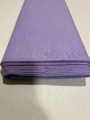 Világos lila egyszínű pamut vászon 150 cm