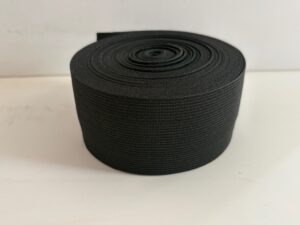 50 mm fekete gumi pertli