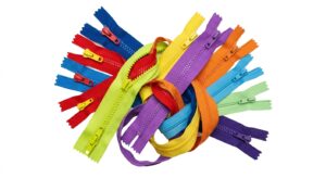 Nem bontható műanyag cipzár 18 cm