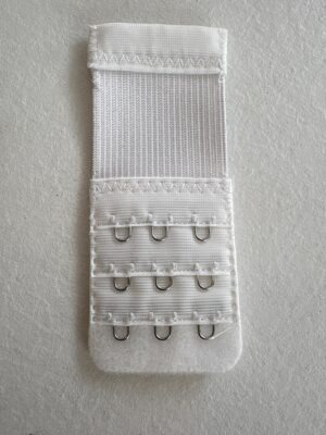 Melltartó kapocs 40 mm fehér