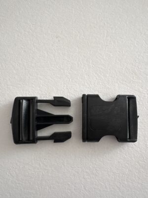 Heveder csat 4 cm fekete