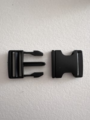 Heveder csat 3 cm fekete